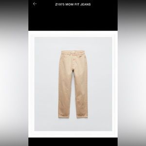 Zara Z1975 MOM FIT JEANS